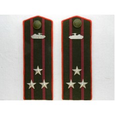 Погоны полевые ПОЛКОВНИК, Бронетанковые войска и Артиллерия, обр. 1943 года 